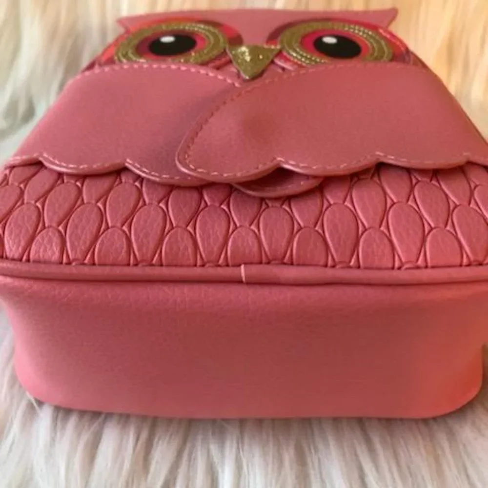 Bath & Body Works Pink Owl Cosmetic Bag